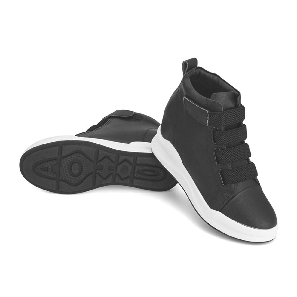 Platform High-Top Sneaker w/ Hidden Wedge